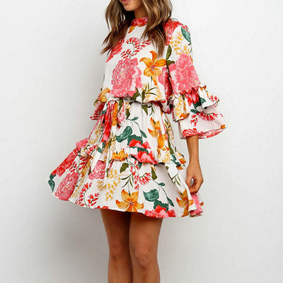 Danisa - Kleid mit Blumenmuster