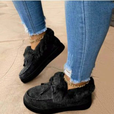 Cosy Moments - Gefütterte Schlupfschuhe aus Wildleder