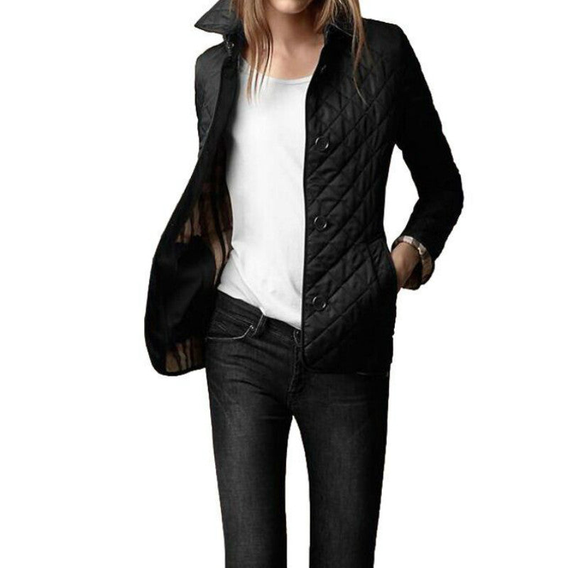 Sheryl Die Elegante schlanke Seiden-Baumwoll-Jacke