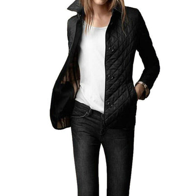 Sheryl Die Elegante schlanke Seiden-Baumwoll-Jacke