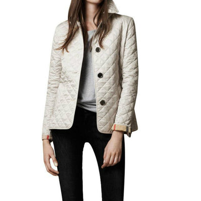 Sheryl Die Elegante schlanke Seiden-Baumwoll-Jacke