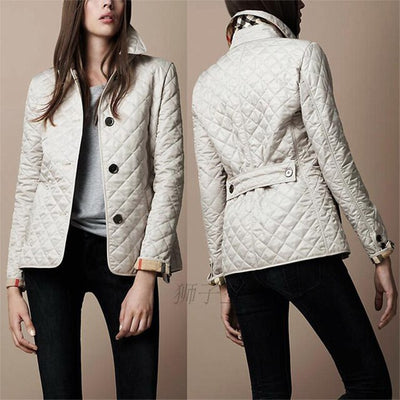 Sheryl Die Elegante schlanke Seiden-Baumwoll-Jacke