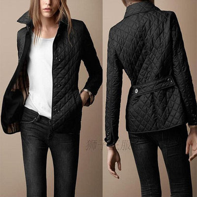 Sheryl Die Elegante schlanke Seiden-Baumwoll-Jacke