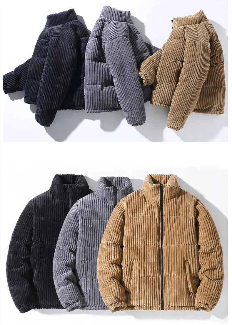 Fleece-Cordjacke - Dennis