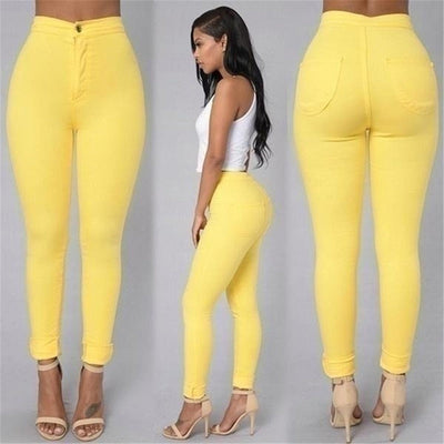 Camilla Hosen - Damen Hose mit hoher Taille für schlanke Silhouette