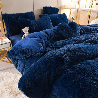 LuxLaken - 5-in-1-Bettwäsche-Set + kostenloses Herz-Kissen