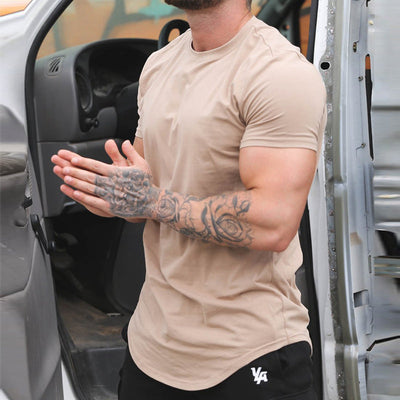 Nilson Bar - Bequemes Herren-T-Shirt mit schmaler Passform