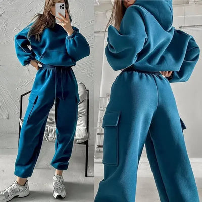 JOANNA - Set aus Hose und Trainingsanzug mit Kapuze