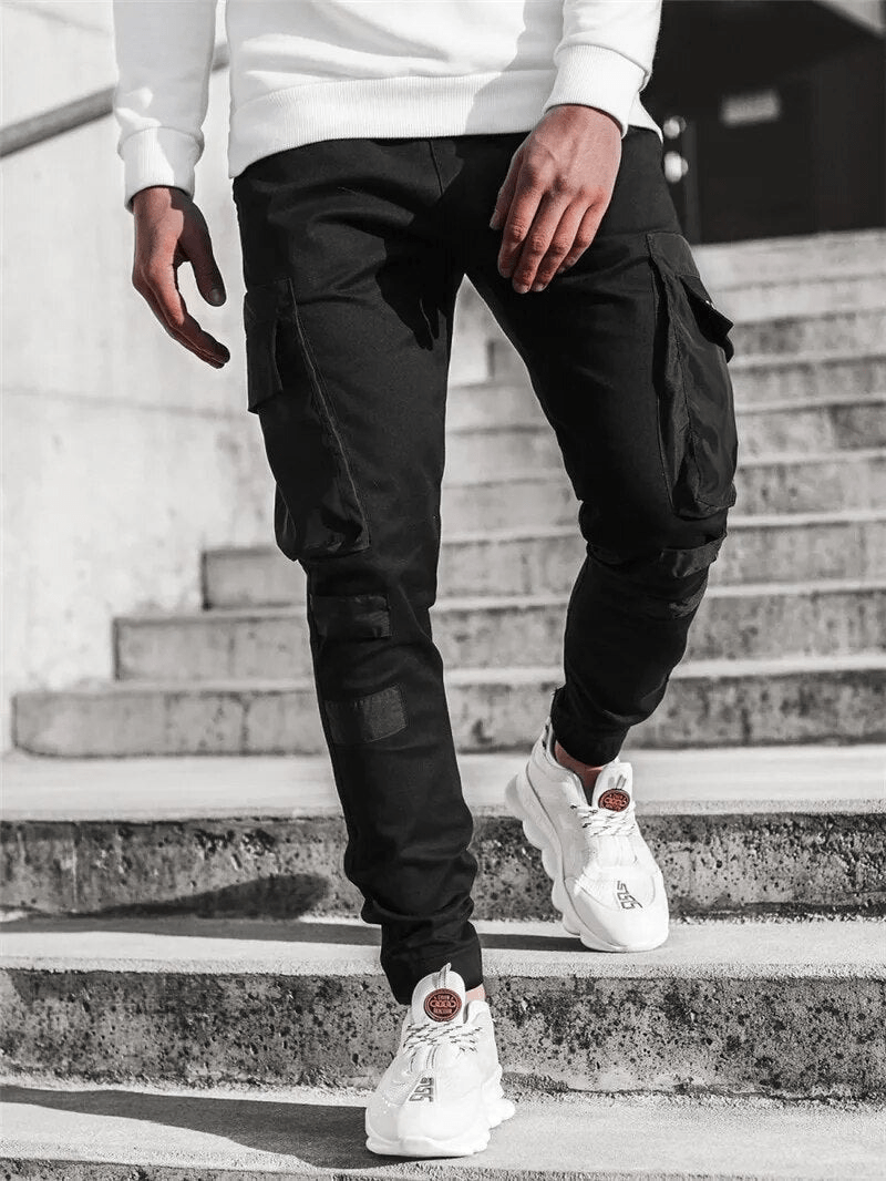 Herren-Joggerhose mit Cargotaschen - Raiden