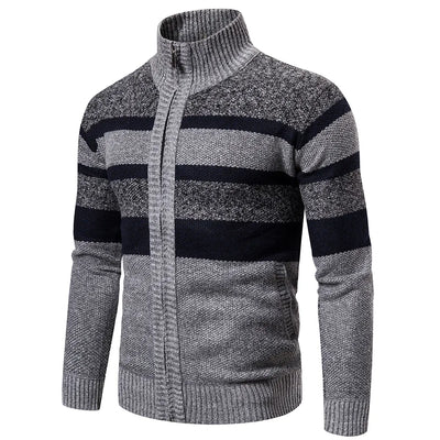 KELVIN - Schmal geschnittene Strickjacke für Männer