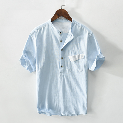 Kings Cross T-Shirt aus klassischem Leinen