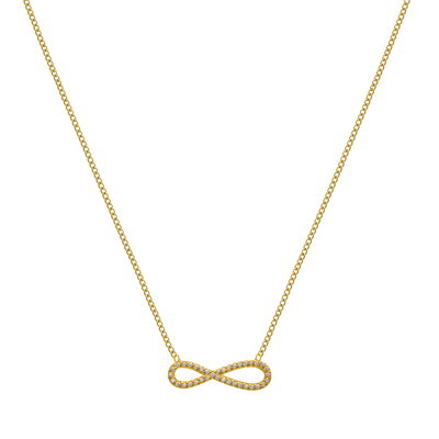 Infinite Kette 14K Vergoldet