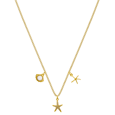 SeaBeach Kette 14K Vergoldet