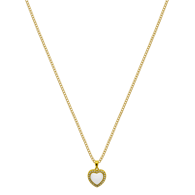 Precious Heart Kette 14K Vergoldet