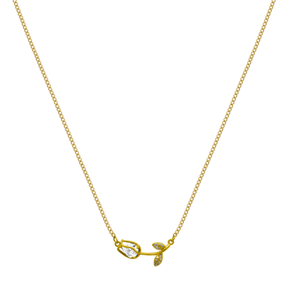 Forbidden Rose Kette 18K Vergoldet