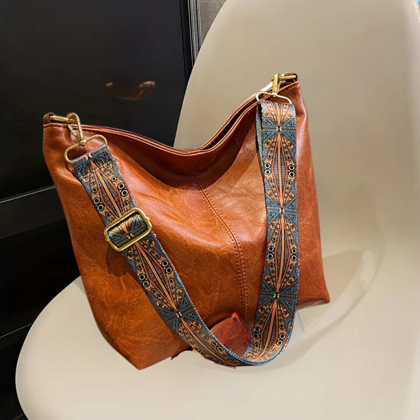 Kary - Wasserdichte Retro-Tasche aus Leder