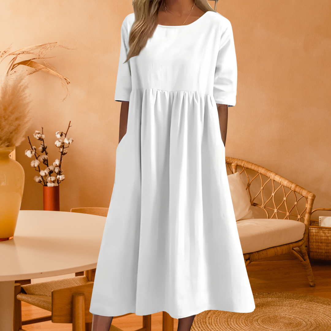 Melissy - Langes Sommerkleid