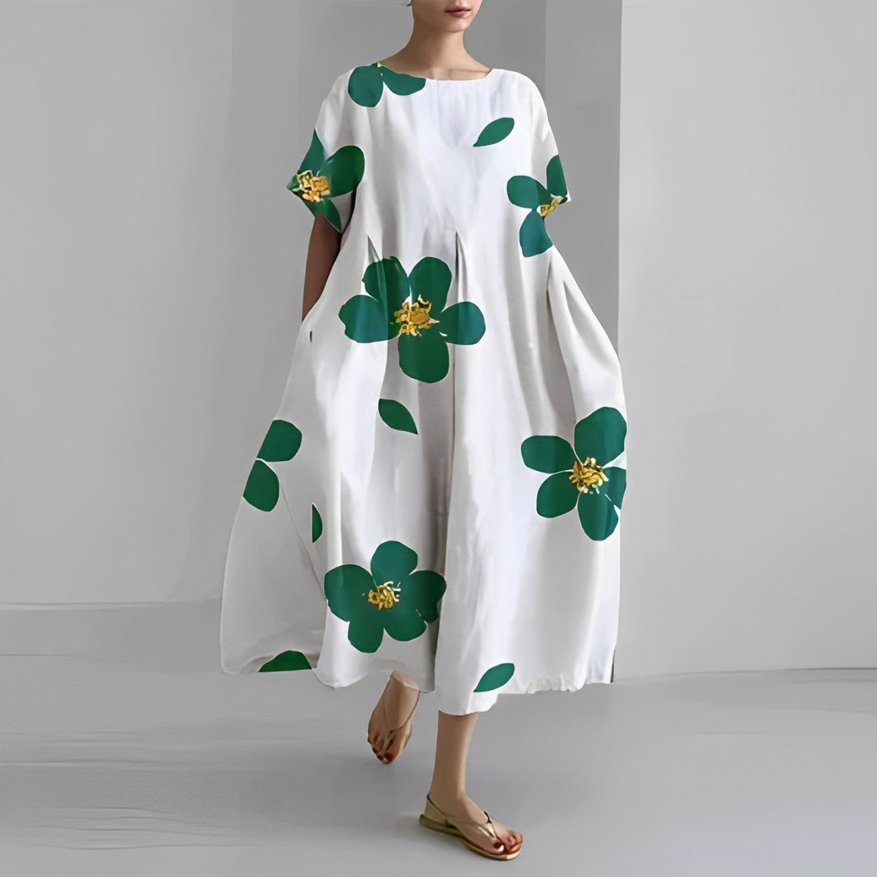 Katarina – Boho-Blumenkleid für einen stilvollen Auftritt