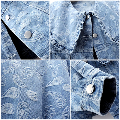 Johana - Jacke mit Revers aus Denim
