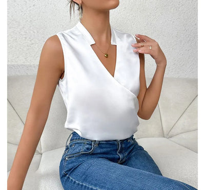Elena - Elegantes ärmelloses Top – Zeitlos, stilvoll & vielseitig kombinierbar