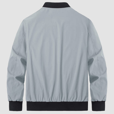 Bomberjacke leichter Windbreaker mit Taschen