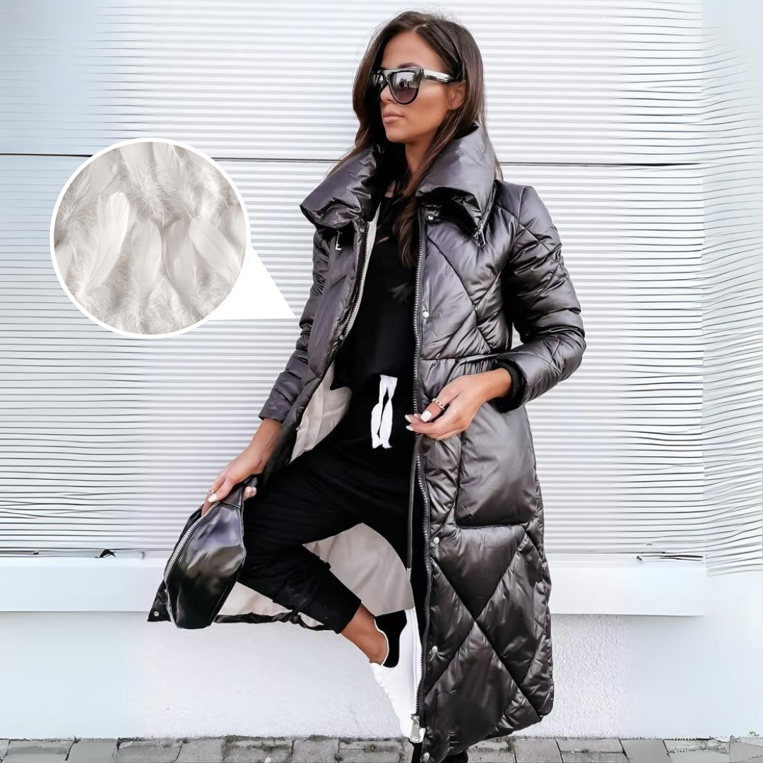Eleganter Steppmantel für Damen - Elara