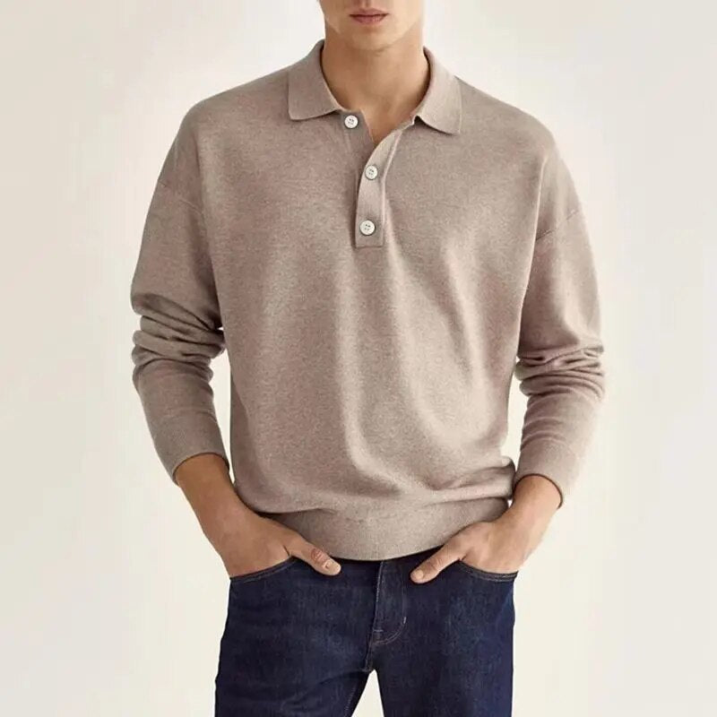 LANGÄRMELIGES POLOSHIRT - MAXIMALE ELEGANZ UND KOMFORT