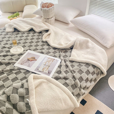 Weiche bedruckte Decke