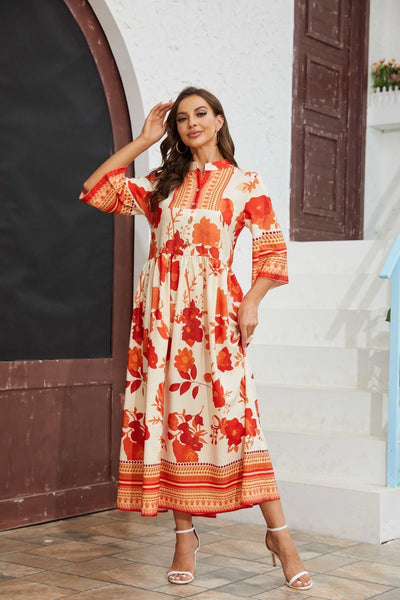 Maritza Kleid mit Blumenmuster
