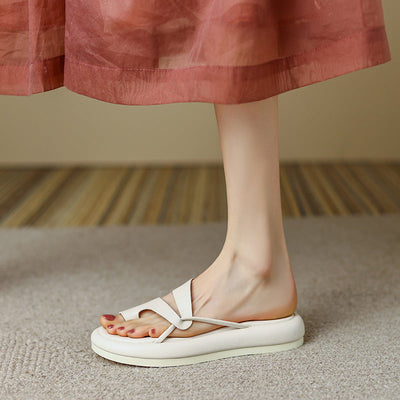 Malvina - Plateausandalen mit offener Spitze