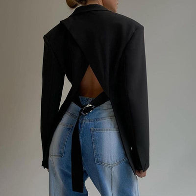 Rückenfreier Blazer für Frauen - Carlotta