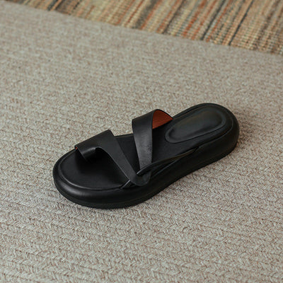 Malvina - Plateausandalen mit offener Spitze