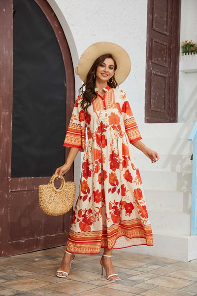 Maritza Kleid mit Blumenmuster