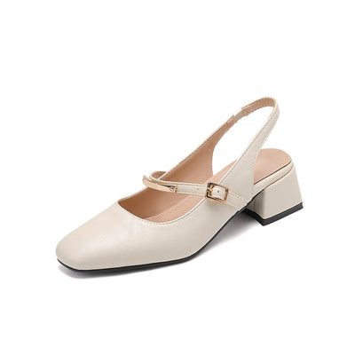 Klassische Damen Mary Jane Dirndl Schuhe mit Blockabsatz - Liselotte