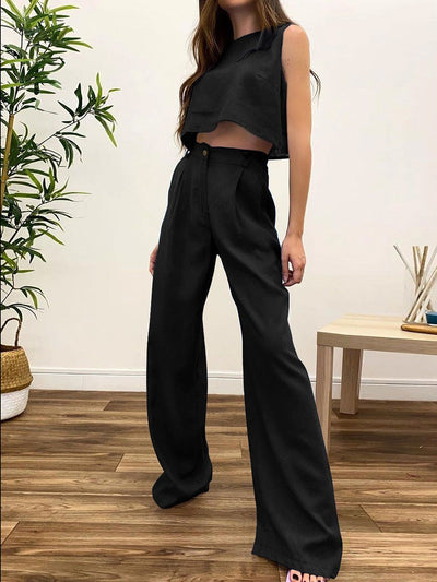 Esther - Zweiteiliges Boho-Hosen-Set