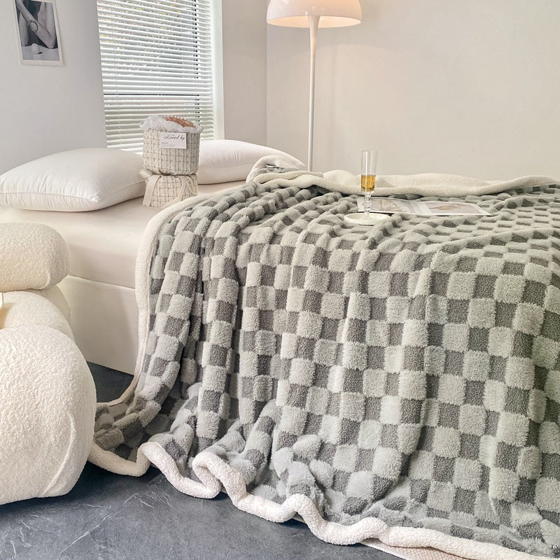 Weiche bedruckte Decke