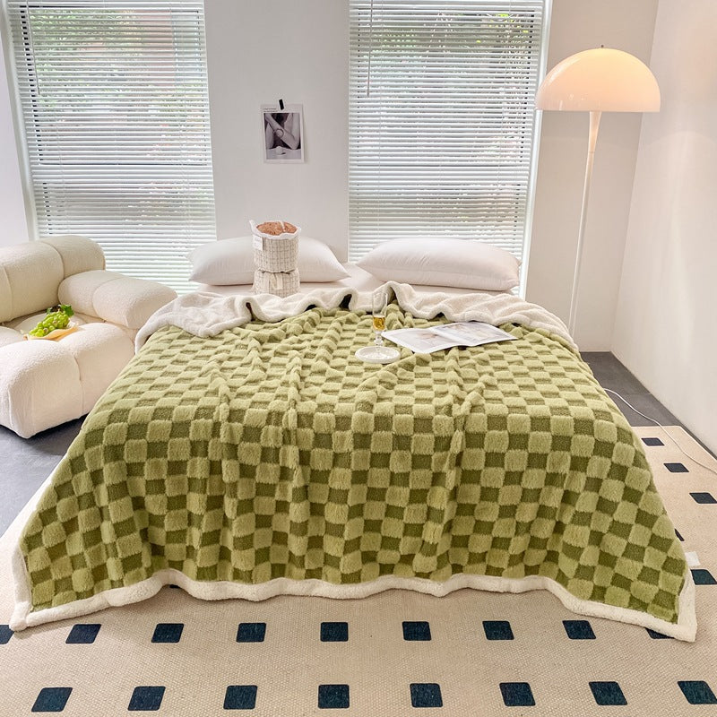 Weiche bedruckte Decke