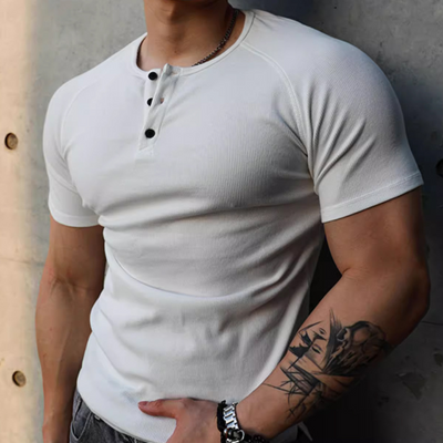 Bryce Fitted Henley T-Shirt