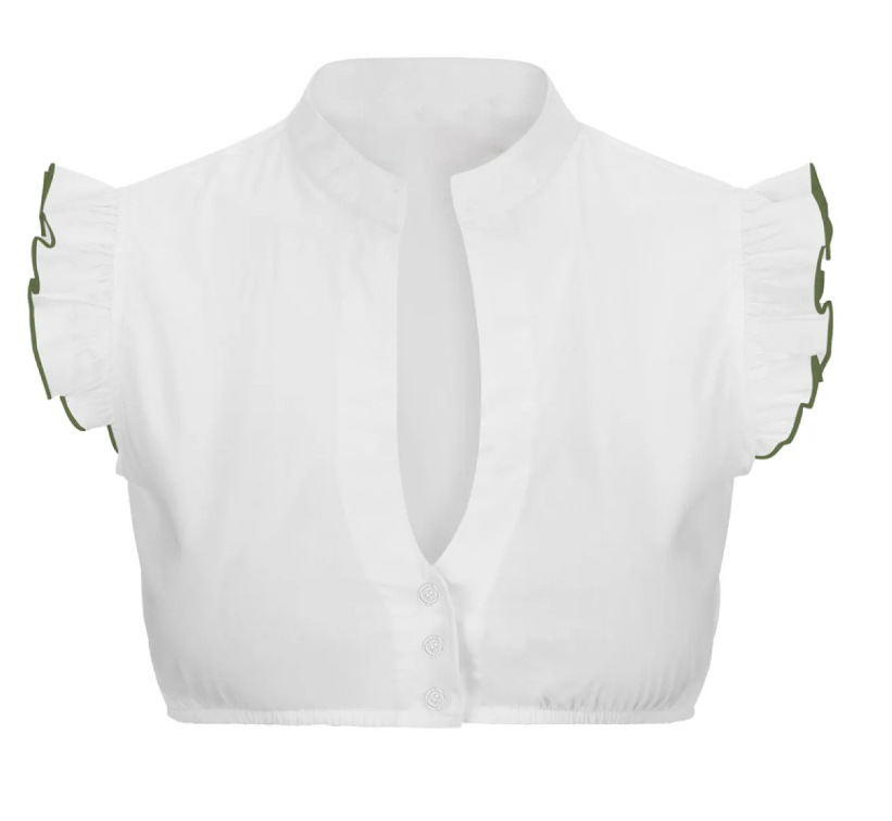 Damen Kurzarm Oktoberfest Dirndl Bluse - Amely