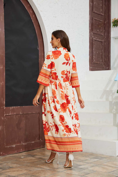 Maritza Kleid mit Blumenmuster