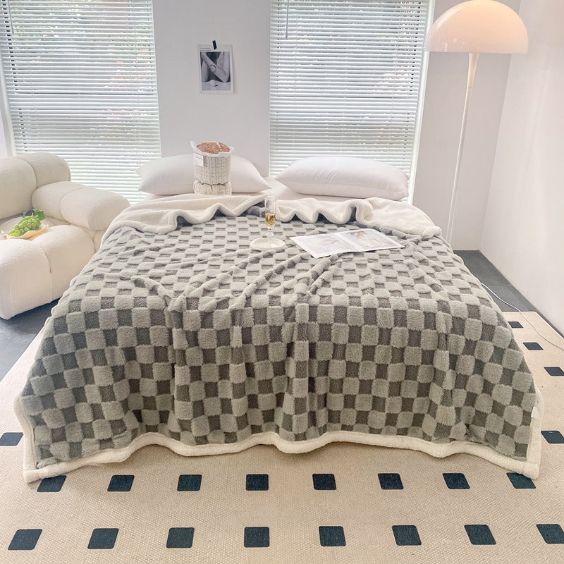 Weiche bedruckte Decke