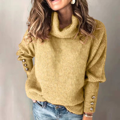 PEYTON - unser langärmeliger Strickpullover.