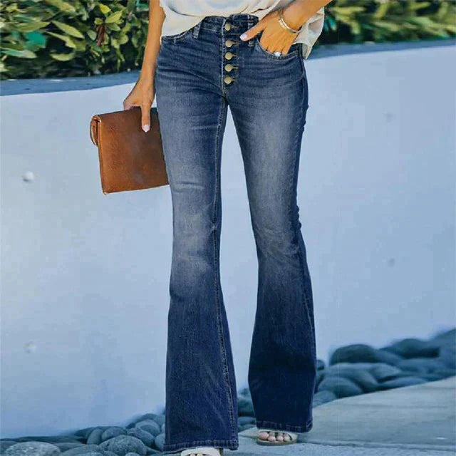 Kerryl - Denim-Hose mit hoher Taille