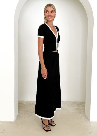 Fiore - Klassisches schwarzes Kleid