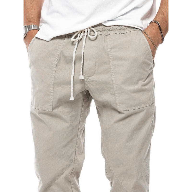 Charleston - Lässige Jogger-Hose aus Leinen