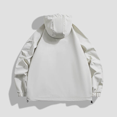 Winddichte Cargo Jacke mit Kapuze - Lukas