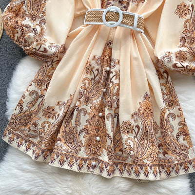 Yardana - Schickes Minikleid im Bohème-Stil