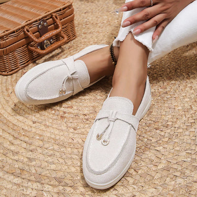 Loafer aus Wildleder mit Quasten - Wendy