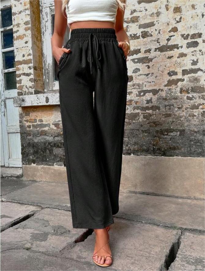 Karely - Lose Hose mit hoher Taille