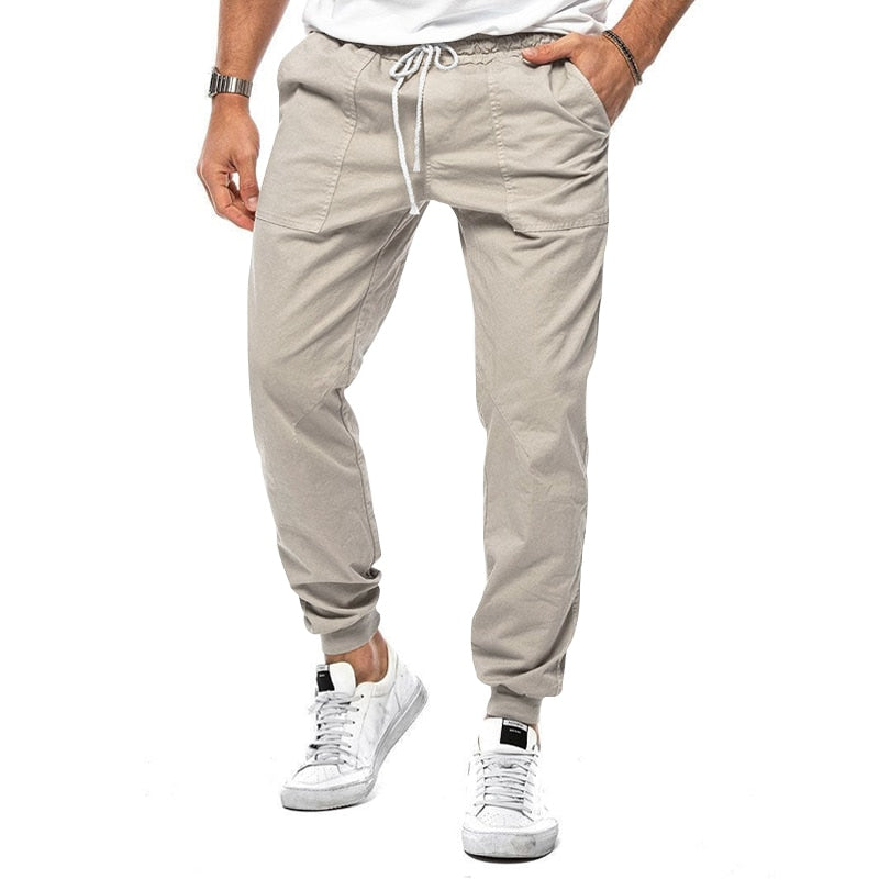 Charleston - Lässige Jogger-Hose aus Leinen